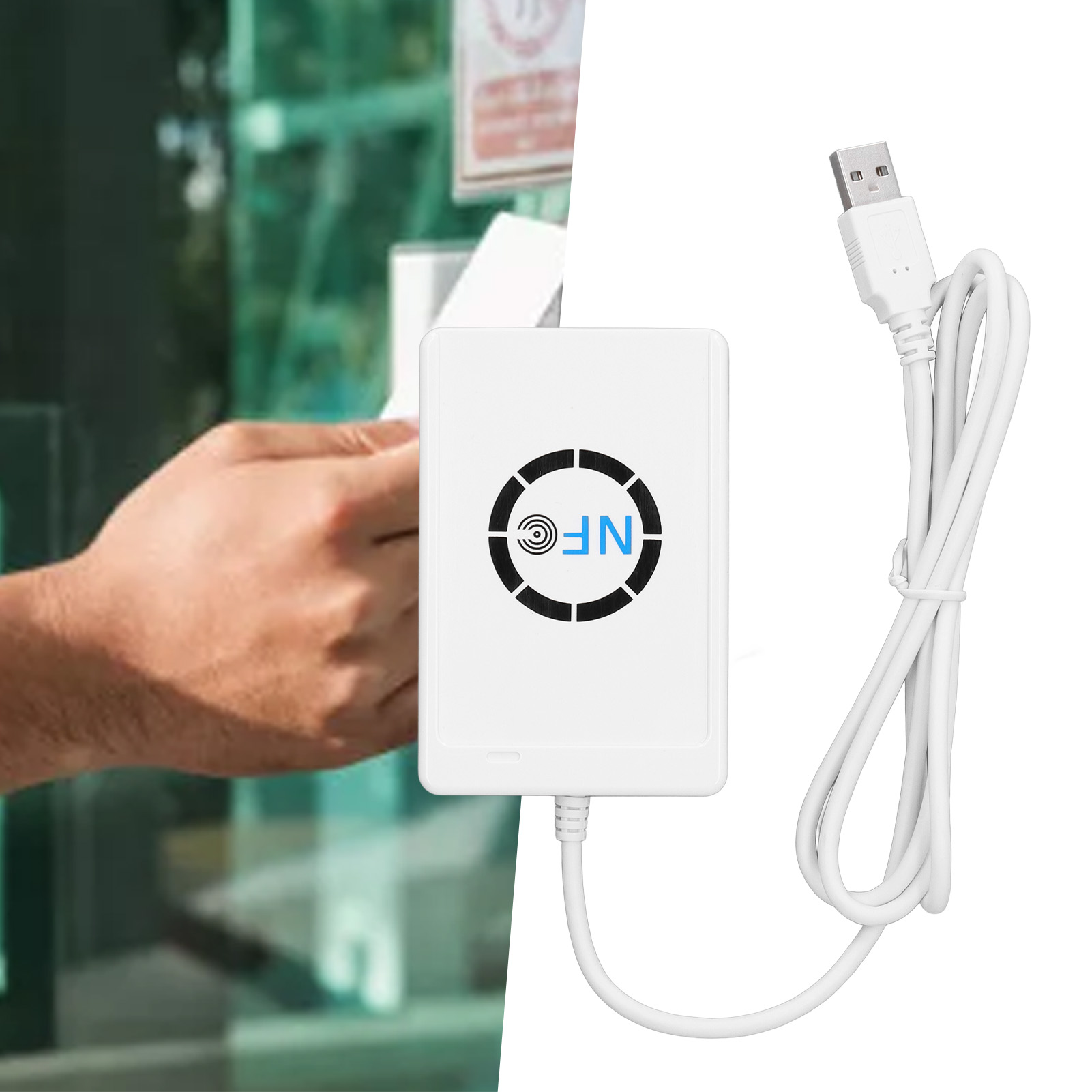Nfc Card Reader - USB NFC สมาร์ท IC Card Reader