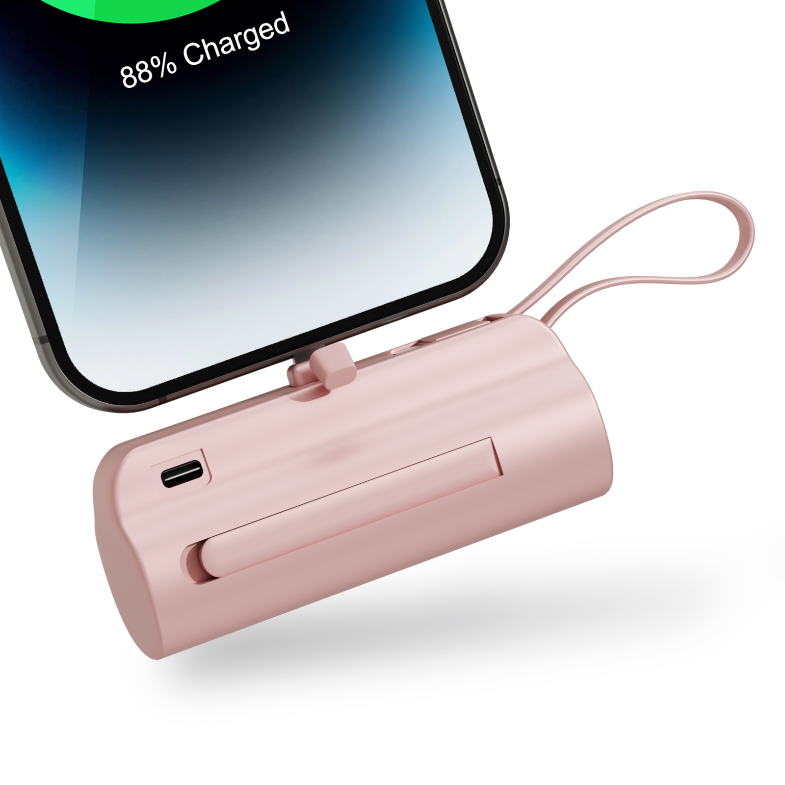 Power Bank Slim - Mini Power Bank แบบพกพา 4500mAh ชาร์จโทรศัพท์แคปซูล