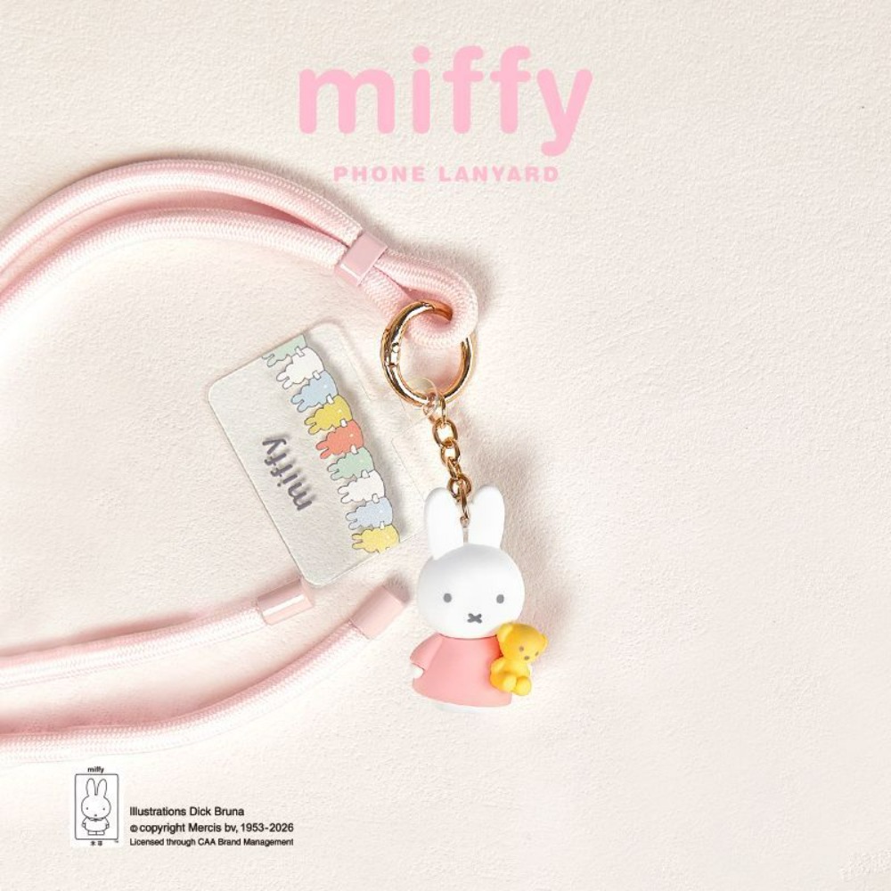 Phone Accessories Ideas - สายคล้องโทรศัพท์ Miffy ของแท้ รุ่นใหม่ น่ารัก พกพาสะดวก