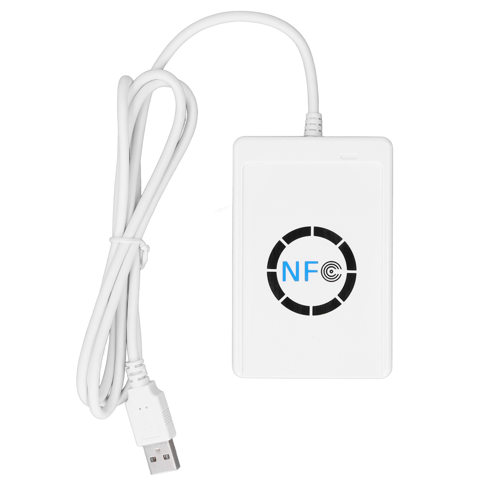 Nfc Card Reader - เครื่องอ่านและเขียนการ์ด USB NFC แบบไร้สัมผัส ความถี่ 13.56MHz