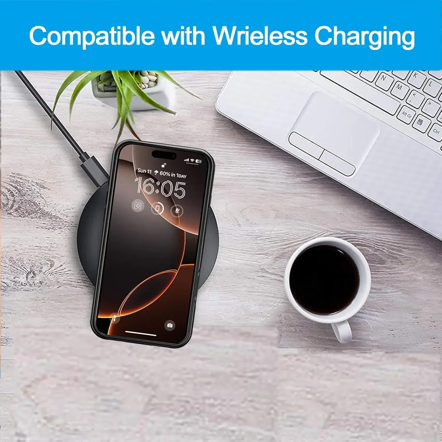 Power Bank Slim - เคสแบตสำรองไร้สายแฟชั่น ความจุ 10000mAh สำหรับ iPhone 17
