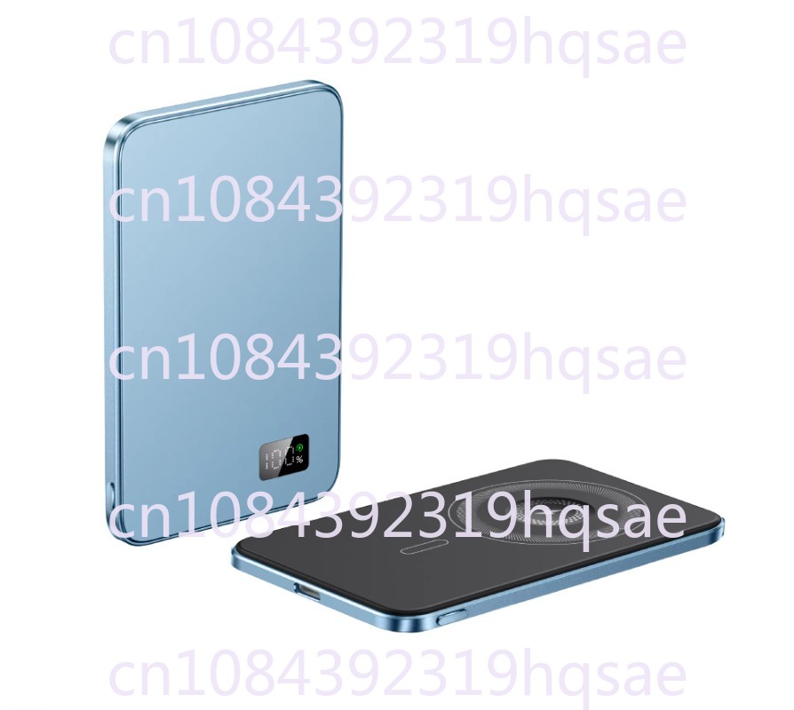 Power Bank Slim - พาวเวอร์แบงค์แม่เหล็กชาร์จเร็วรุ่นใหม่ปี 2024 ขนาดบางเฉียบ ความจุ 5000mah 10000mah