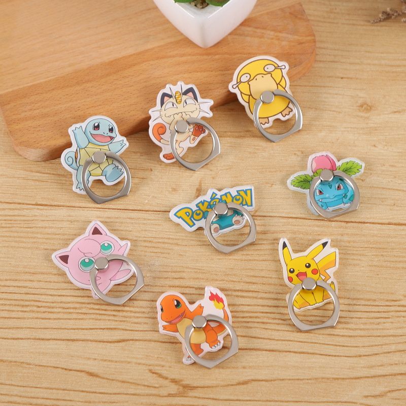 Phone Accessories Supplier - ที่วางโทรศัพท์มือถือลายโปเกมอน พิคาชู สควิร์เทิล บัลบัสเซอร์ ชาร์แมนเดอร์ น่ารัก
