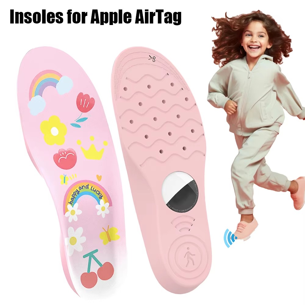 Airtag Holder Case - แผ่นรองรองเท้า PU 1 คู่ ขนาด 135-230