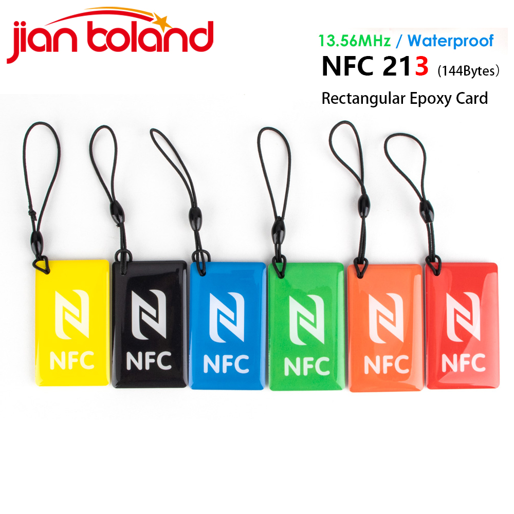 Nfc Card Reader - 6pcs รูปสี่เหลี่ยมผืนผ้า 13.56MHz ISO14443A 144 ไบต์