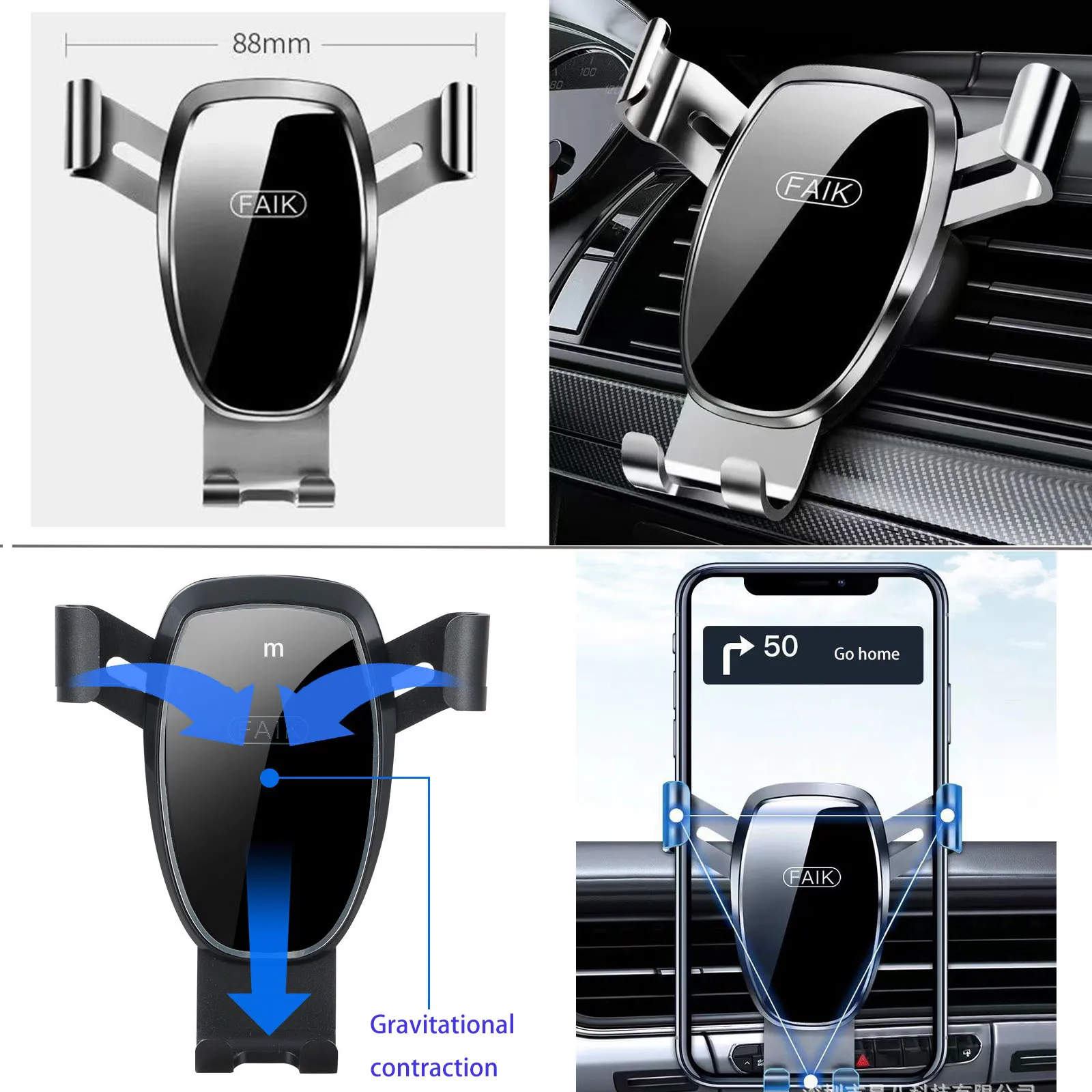 ผู้ถือโทรศัพท์มือถือรถยนต์สําห - X1 Phone Accessories บทวิจารณ์และราคา