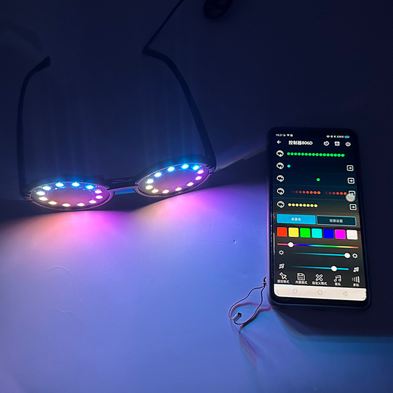 แว่นตาเรืองแสงแอปพลิเคชั่นบลูท - Phone Accessories App บทวิจารณ์และราคา