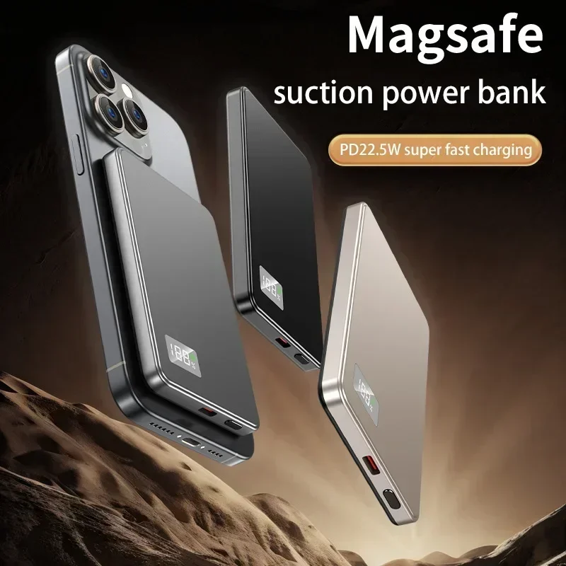 แบตเตอรี่สำรองไร้สาย Lenovo Ma - Power Bank Slim บทวิจารณ์และราคา