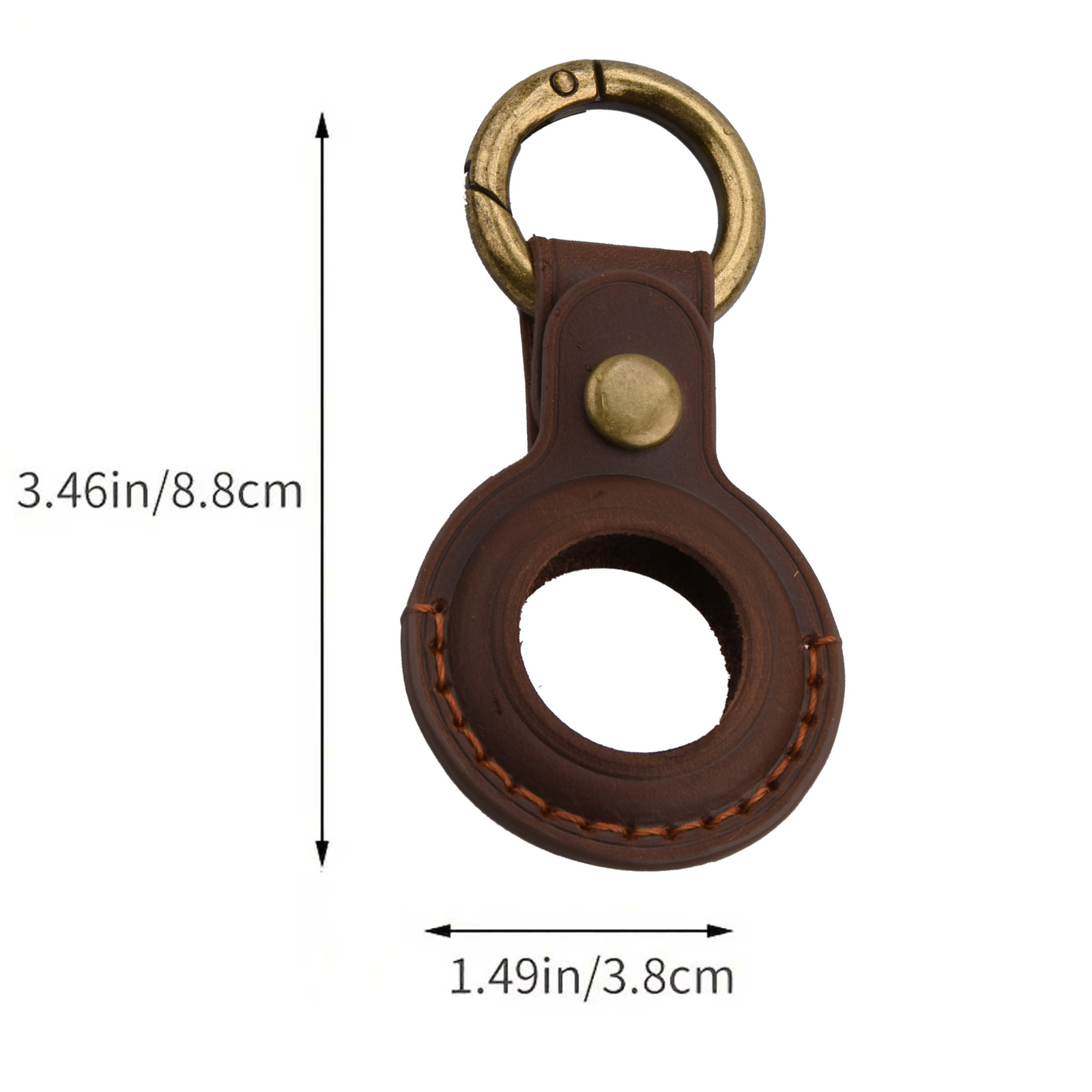 1 ชิ้น ซองใส่ AirTag หนังวัวแท - Airtag Holder Case บทวิจารณ์และราคา