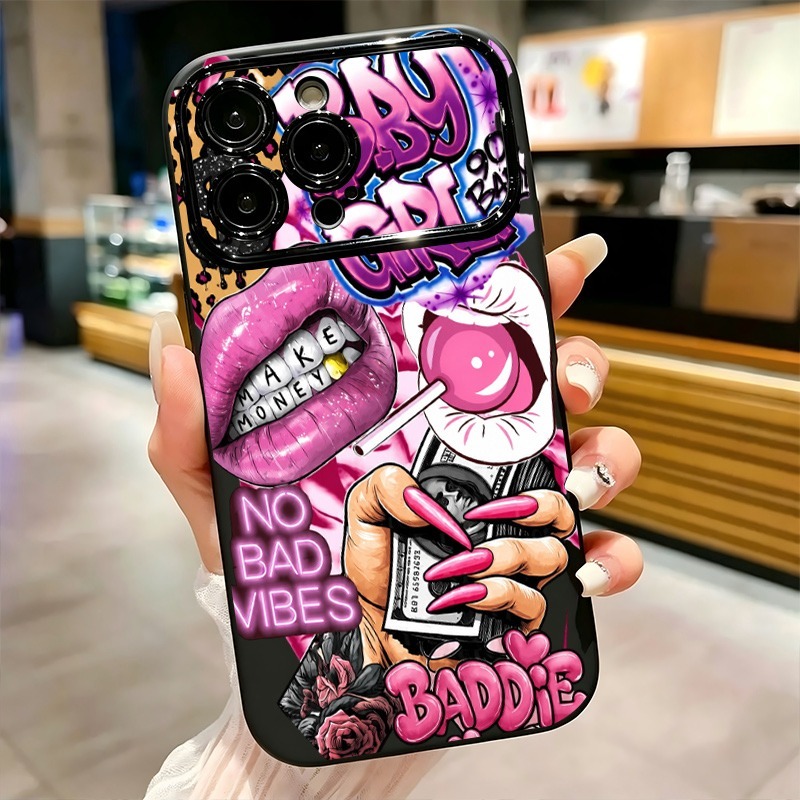 เคสโทรศัพท์ลายกราฟฟิตี้รูปปากส - Phone Accessories Kiosk บทวิจารณ์และราคา