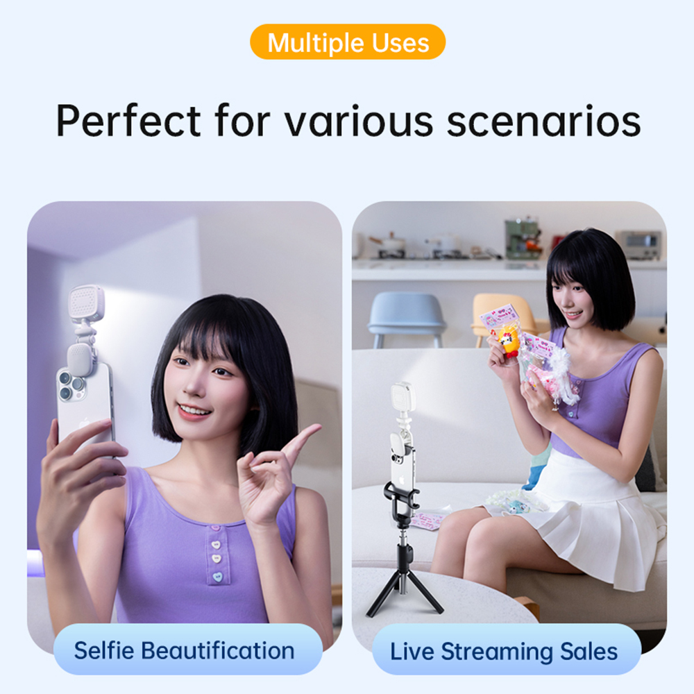 แบบพกพา LED Selfie Light กล้อง - Phone Accessories Video บทวิจารณ์และราคา