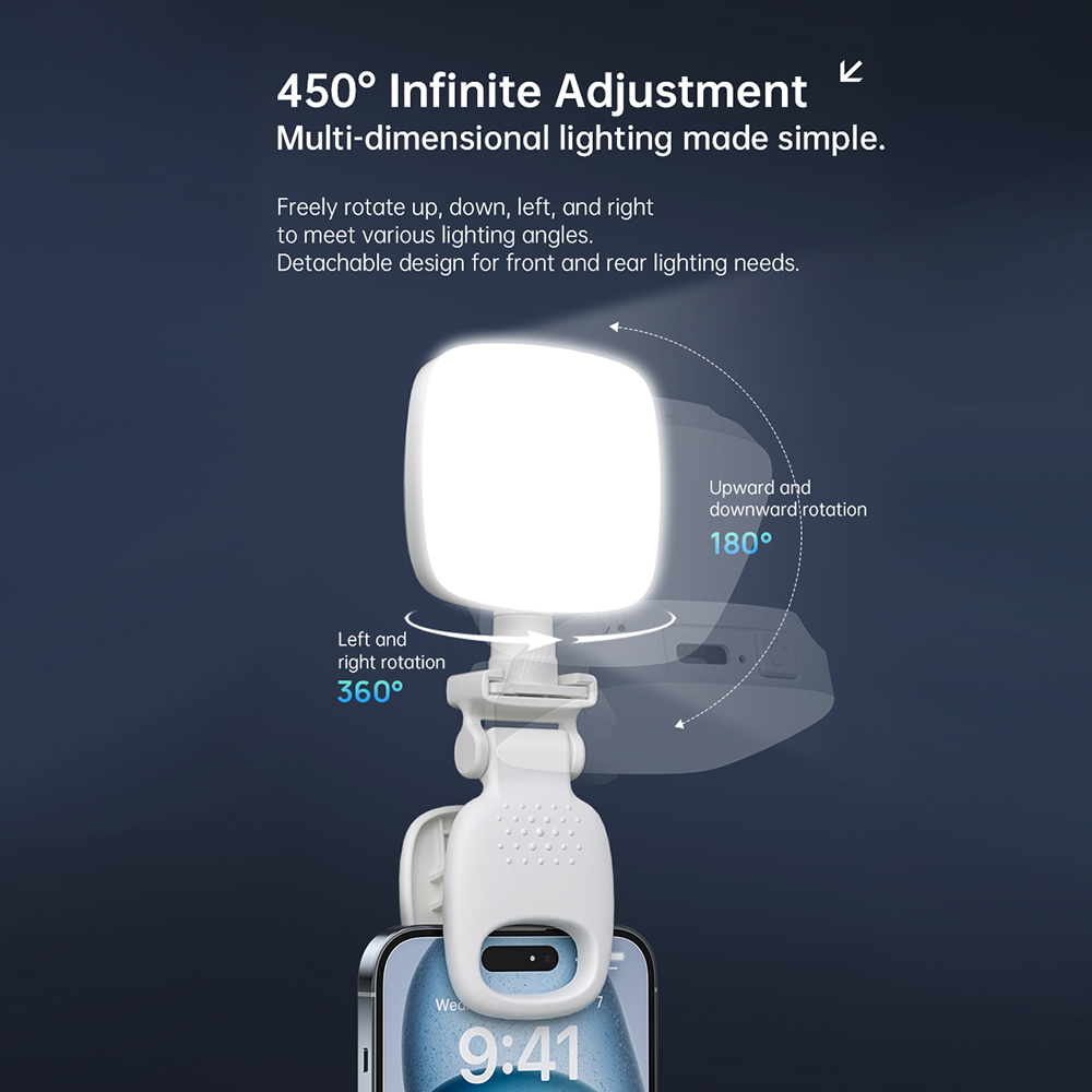แบบพกพา LED Selfie Light กล้อง - Phone Accessories Video บทวิจารณ์และราคา