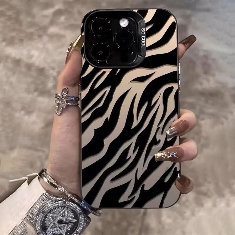 เคสกันกระแทก IMD ลายม้าลายสีดำ - Phone Accessories Kiosk บทวิจารณ์และราคา