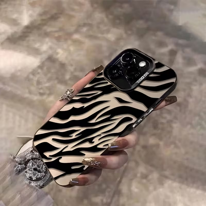 เคสกันกระแทก IMD ลายม้าลายสีดำ - Phone Accessories Kiosk บทวิจารณ์และราคา