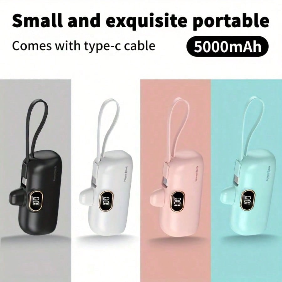 พาวเวอร์แบงค์แบบพกพาขนาดเล็ก ช - Power Bank Slim บทวิจารณ์และราคา