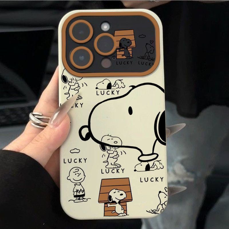 เคสโทรศัพท์นิ่มลายสนูปปี้ น่าร - Phone Accessories Supplier บทวิจารณ์และราคา