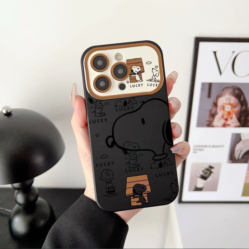 เคสโทรศัพท์นิ่มลายสนูปปี้ น่าร - Phone Accessories Supplier บทวิจารณ์และราคา