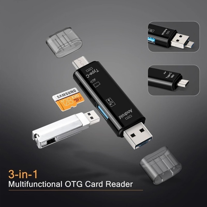 5 in 1 มัลติฟังก์ชั่น USB 2.0  - Phone Accessories Types บทวิจารณ์และราคา
