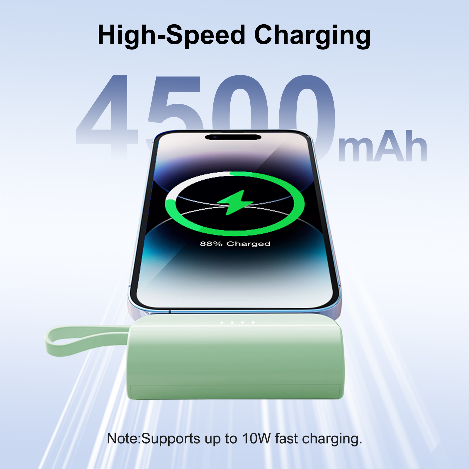 Mini Power Bank แบบพกพา 4500mA - Power Bank Slim บทวิจารณ์และราคา