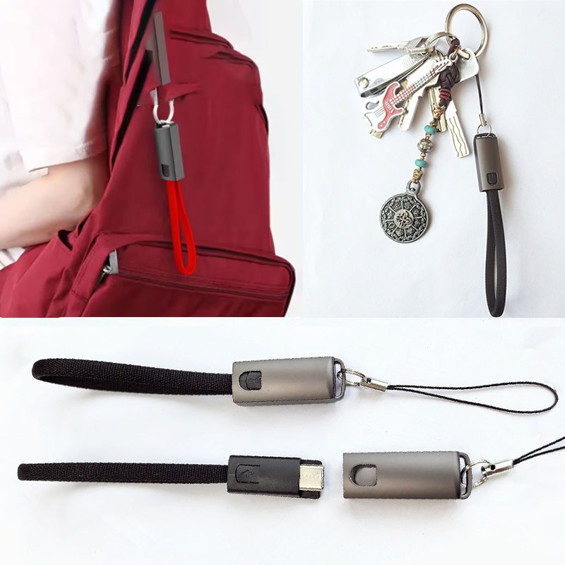 สายชาร์จพวงกุญแจแบบแขวน 1 ชิ้น - Phone Accessories Types บทวิจารณ์และราคา