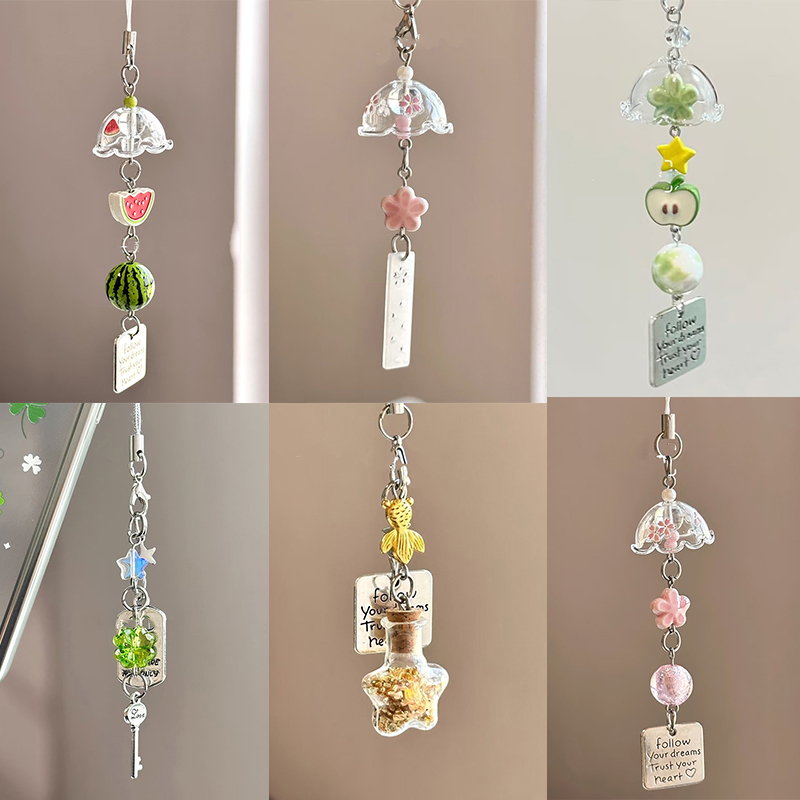 พวงกุญแจจี้กระดิ่งลมสไตล์น่ารั - Phone Accessories Ideas บทวิจารณ์และราคา
