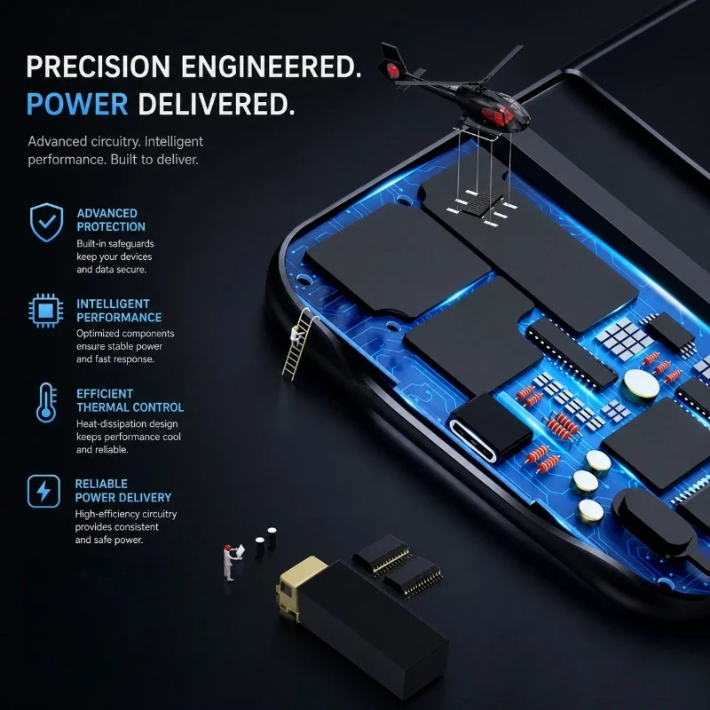 เคสแบตเตอรี่สำรองแบบพกพา 1000m - Power Bank Slim บทวิจารณ์และราคา