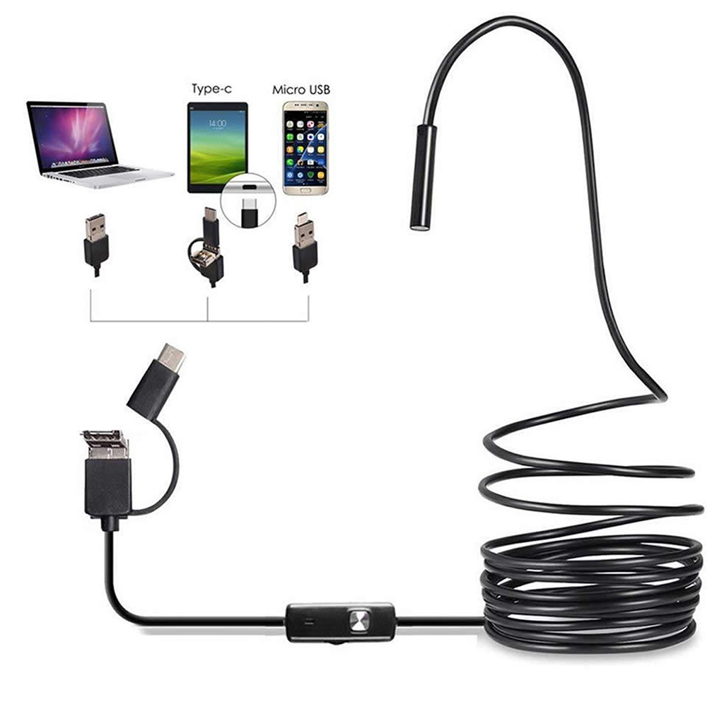 กล้องEndoscopeสําหรับโทรศัพท์ม - Phone Accessories Types บทวิจารณ์และราคา