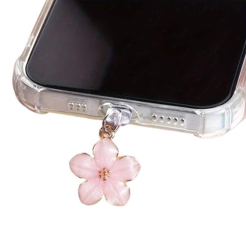 ซากุระดอกไม้โทรศัพท์ปลั๊กฝุ่นอ - Phone Accessories Types บทวิจารณ์และราคา