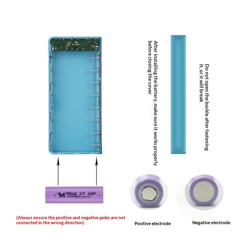 กล่องเก็บแบตเตอรี่ DIY ขนาด 8* - Phone Accessories Types บทวิจารณ์และราคา