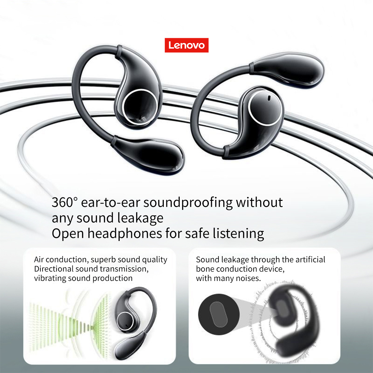 หูฟังไร้สาย Lenovo Original TA - Phone Accessories Amazon บทวิจารณ์และราคา