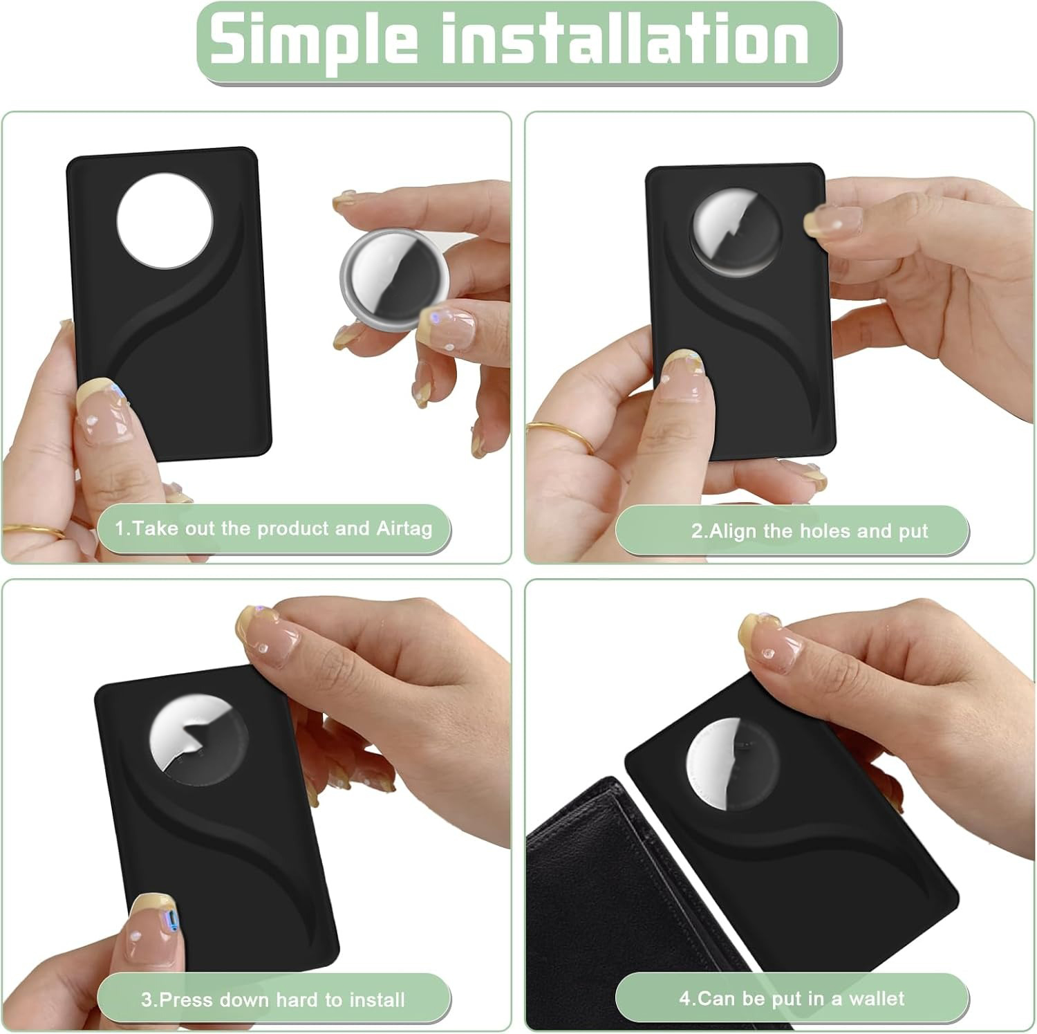 เคสซิลิโคนสำหรับ Apple AirTag  - Airtag Holder Case บทวิจารณ์และราคา