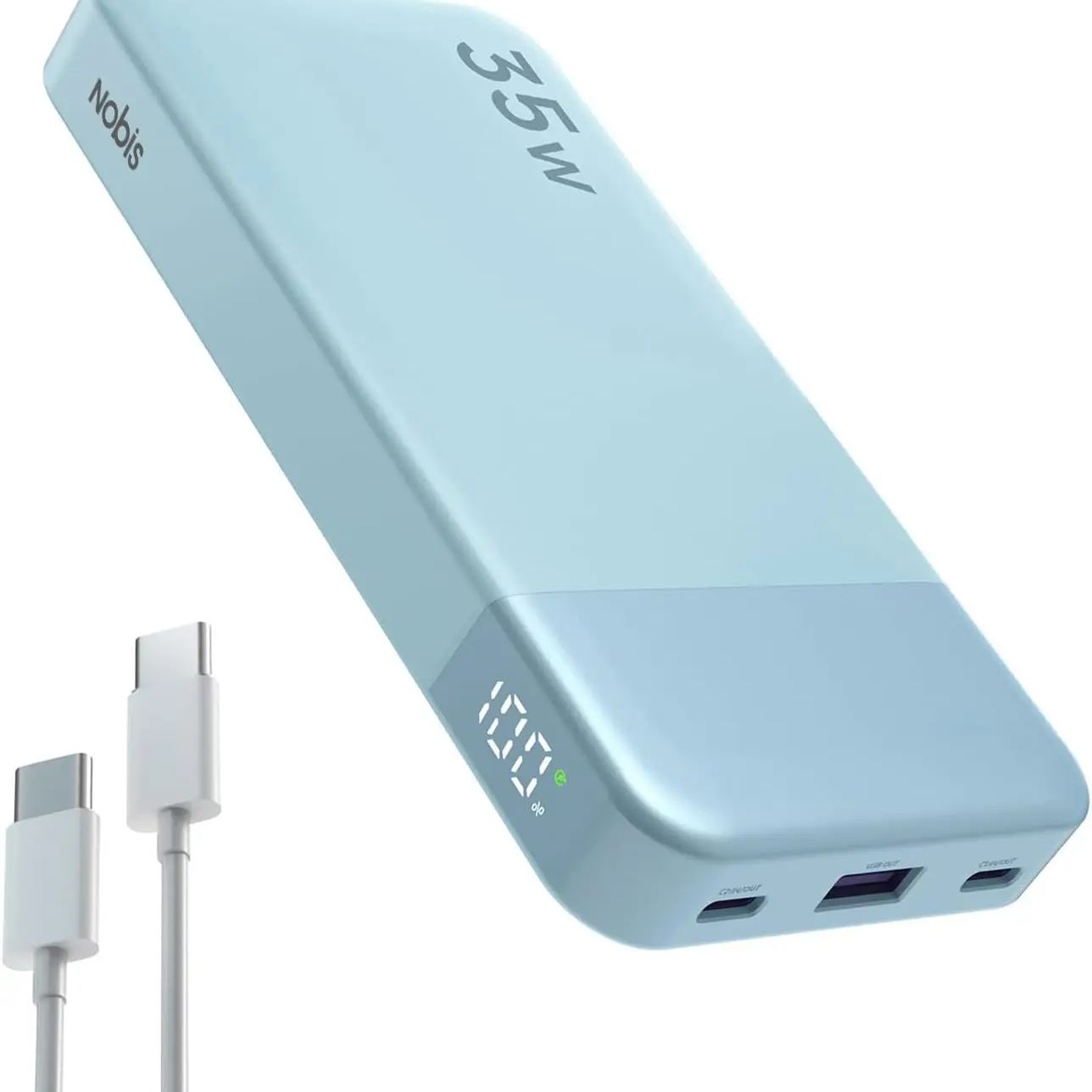 NOBIS N3510 Slim Power Bank 10 - Power Bank Slim บทวิจารณ์และราคา