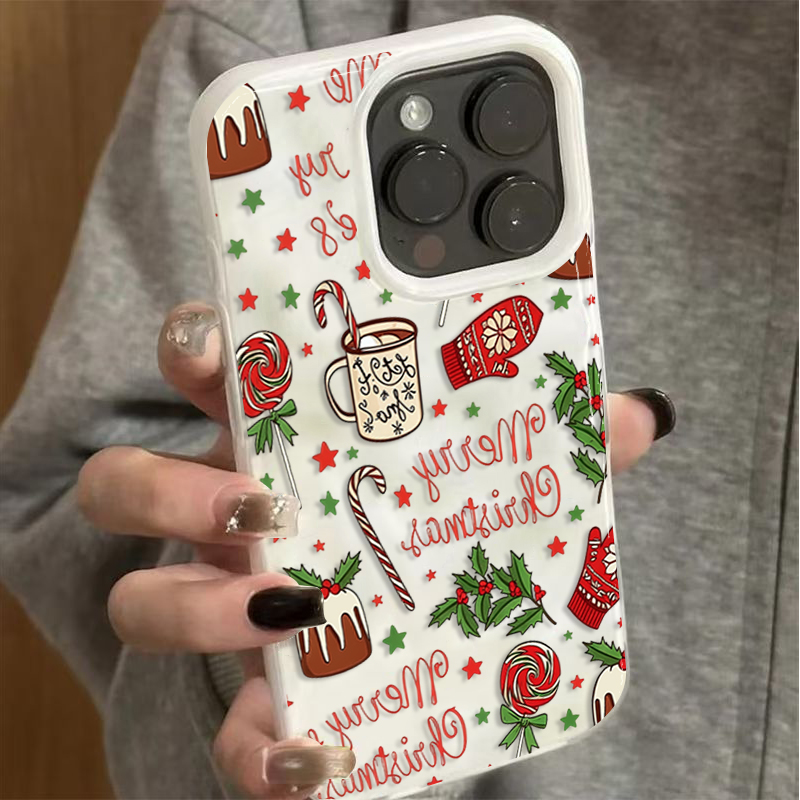 เคสโทรศัพท์ลายคริสต์มาสสุดน่าร - Phone Accessories Kiosk บทวิจารณ์และราคา
