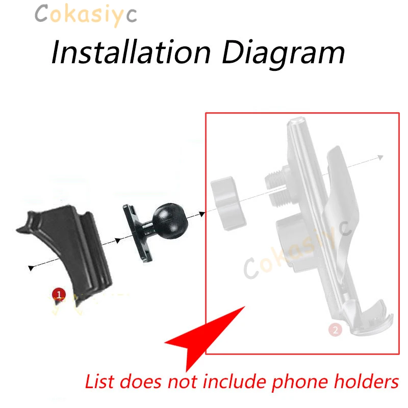 รถผู้ถือโทรศัพท์ Mounts พิเศษส - X1 Phone Accessories บทวิจารณ์และราคา