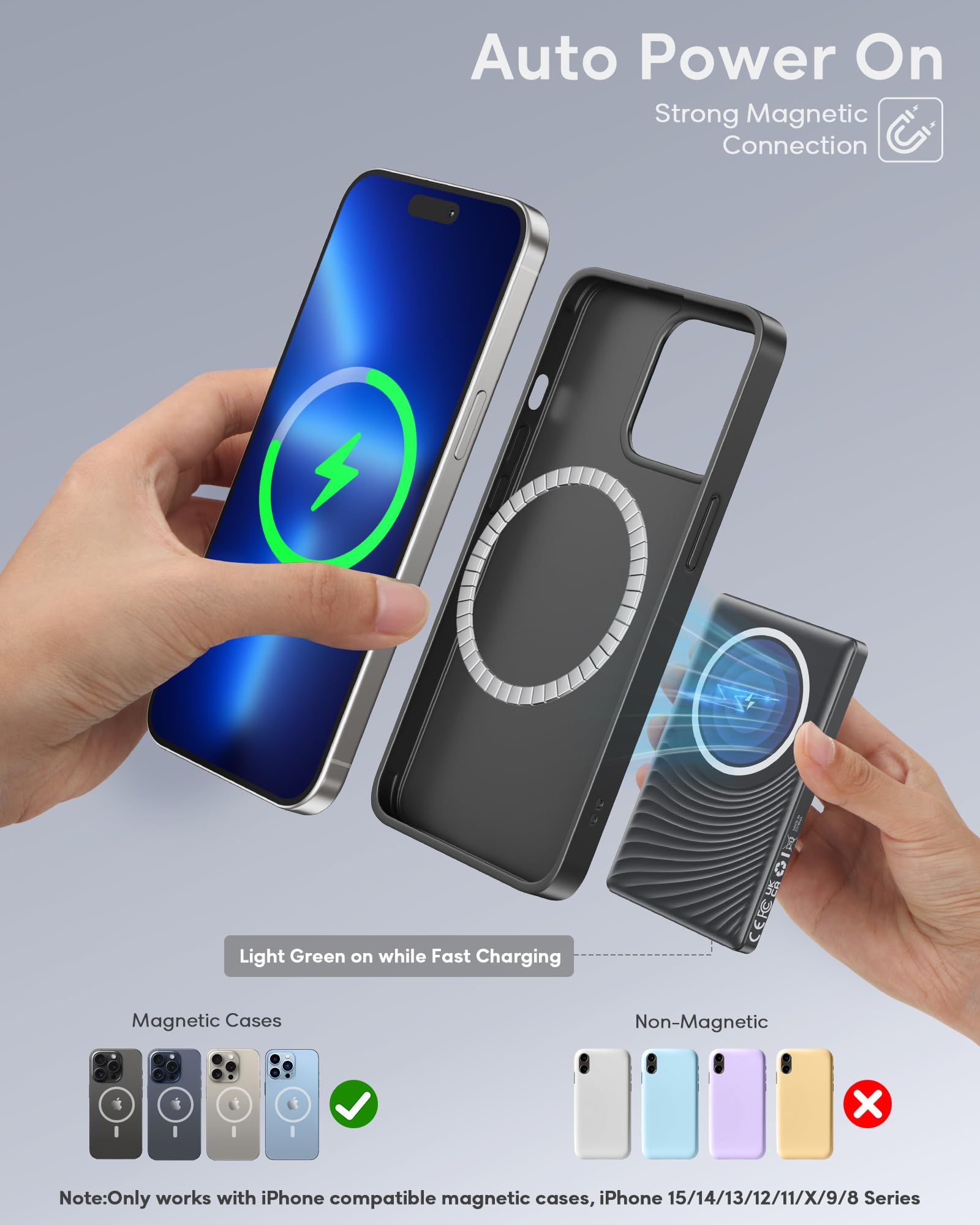 แบตเตอรี่สำรองแม่เหล็ก 5000mAh - Power Bank Slim บทวิจารณ์และราคา